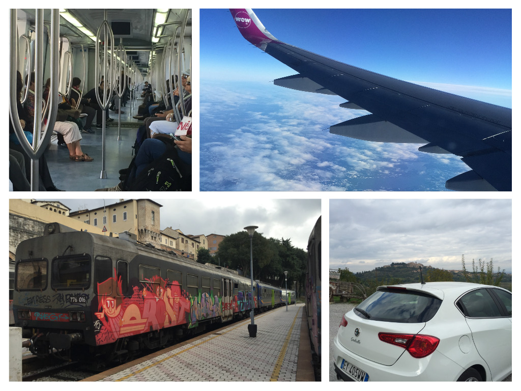 Planes, trains and automobiles in Europe.
